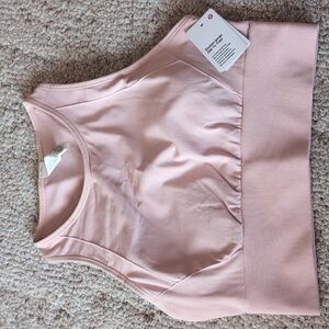 Lululemon Ebb to Train bra, soft pink, new with tags